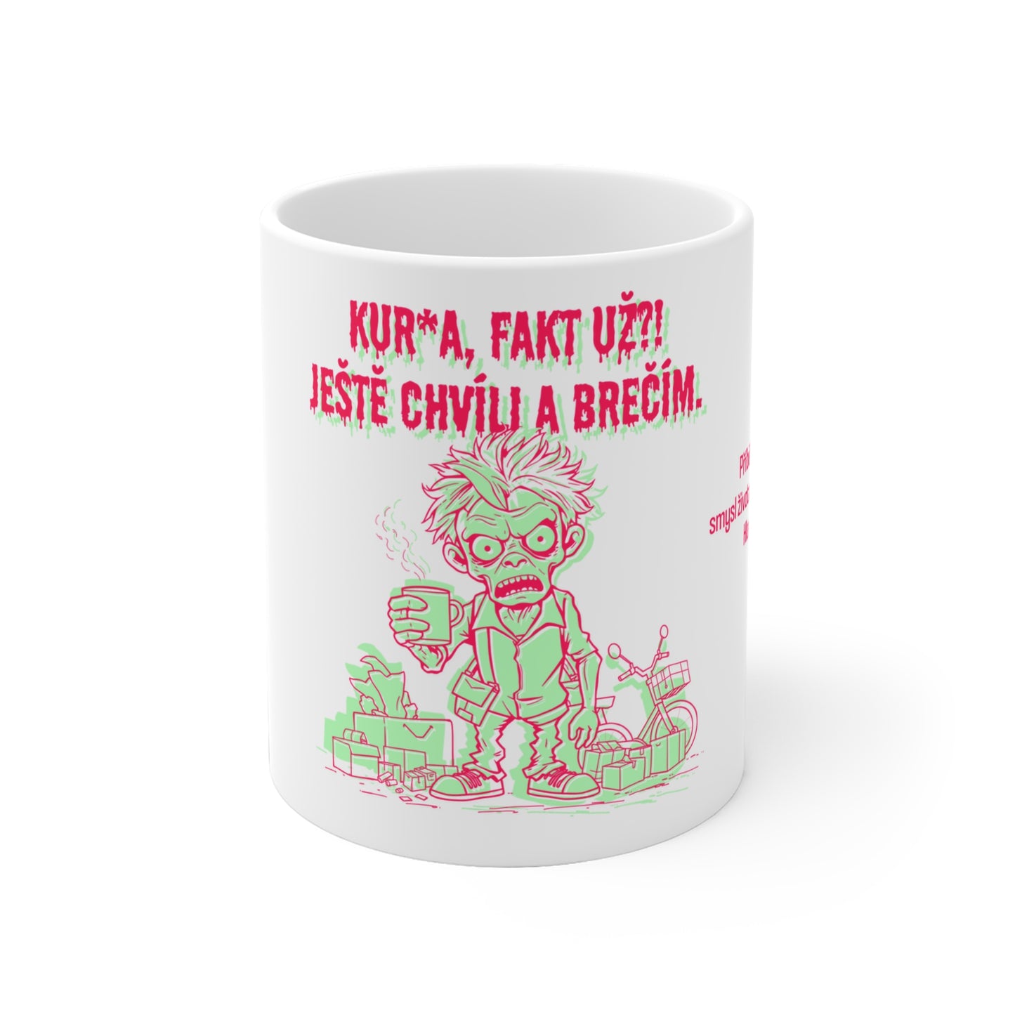 Hrneček pro kurýra - Kurýrovo zoufalé ráno