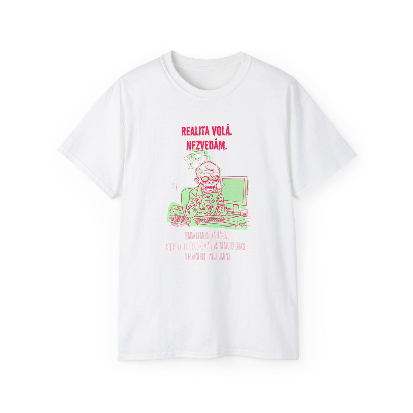 Tričko pro ajťáka - Ranní Peklo Ajťáka