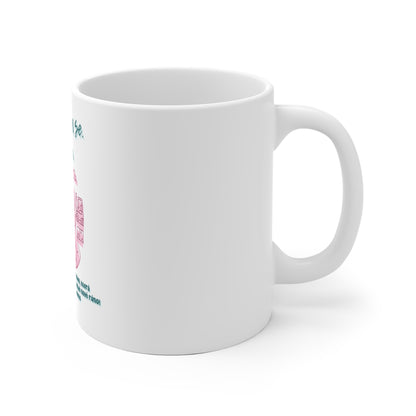 Hrnek pro vedoucího skladu - Rozbřesk vedoucí skladu: Probouzím se. Děkuju.