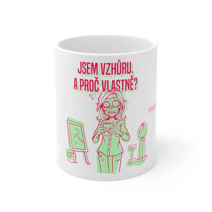 Hrneček pro galeristku - Galeristčino tiché vítězství