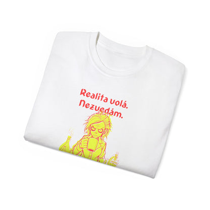 Tričko pro laborantku - Káva, Kafe, Existenciální Krize