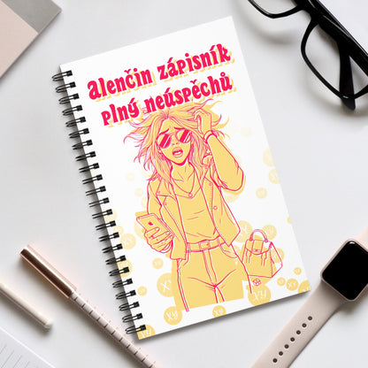 Zápisník pro influencerku - Deník životních trapasů influencerky