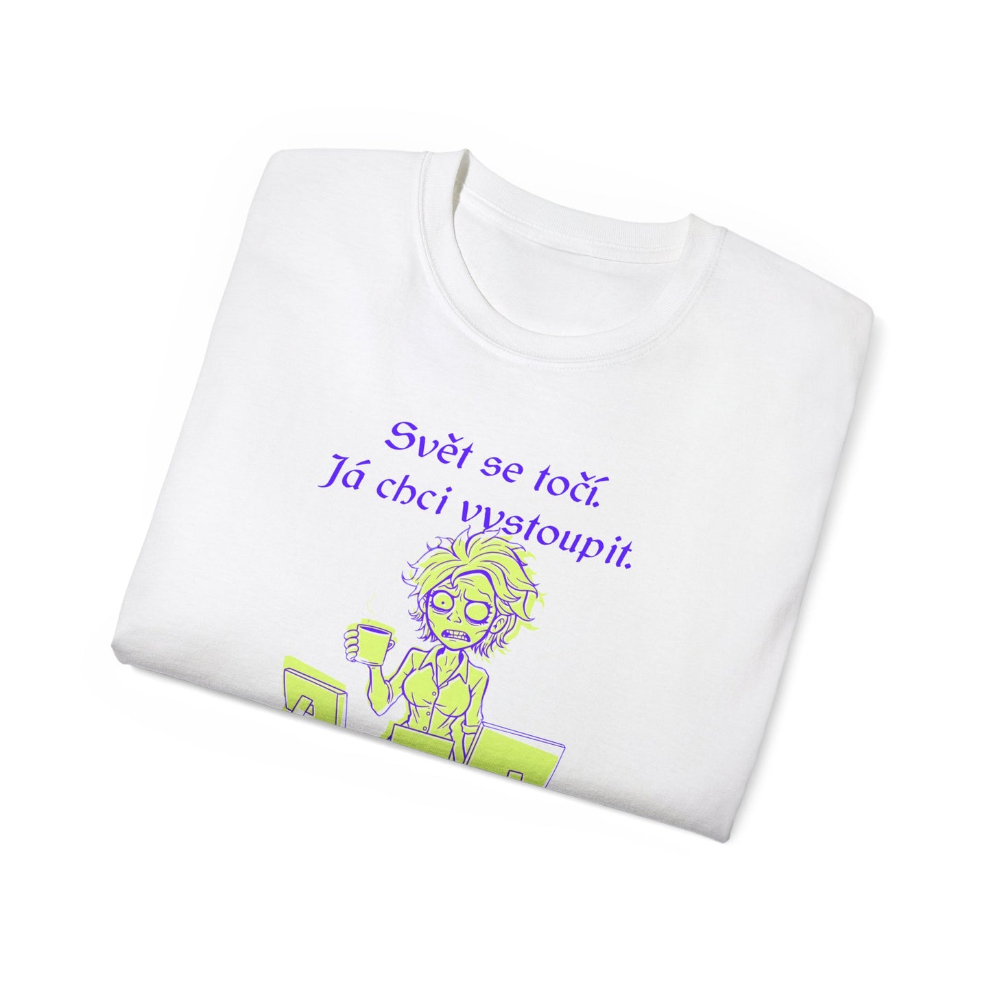 Tričko pro recepční - Recepční: Ranní Spleť