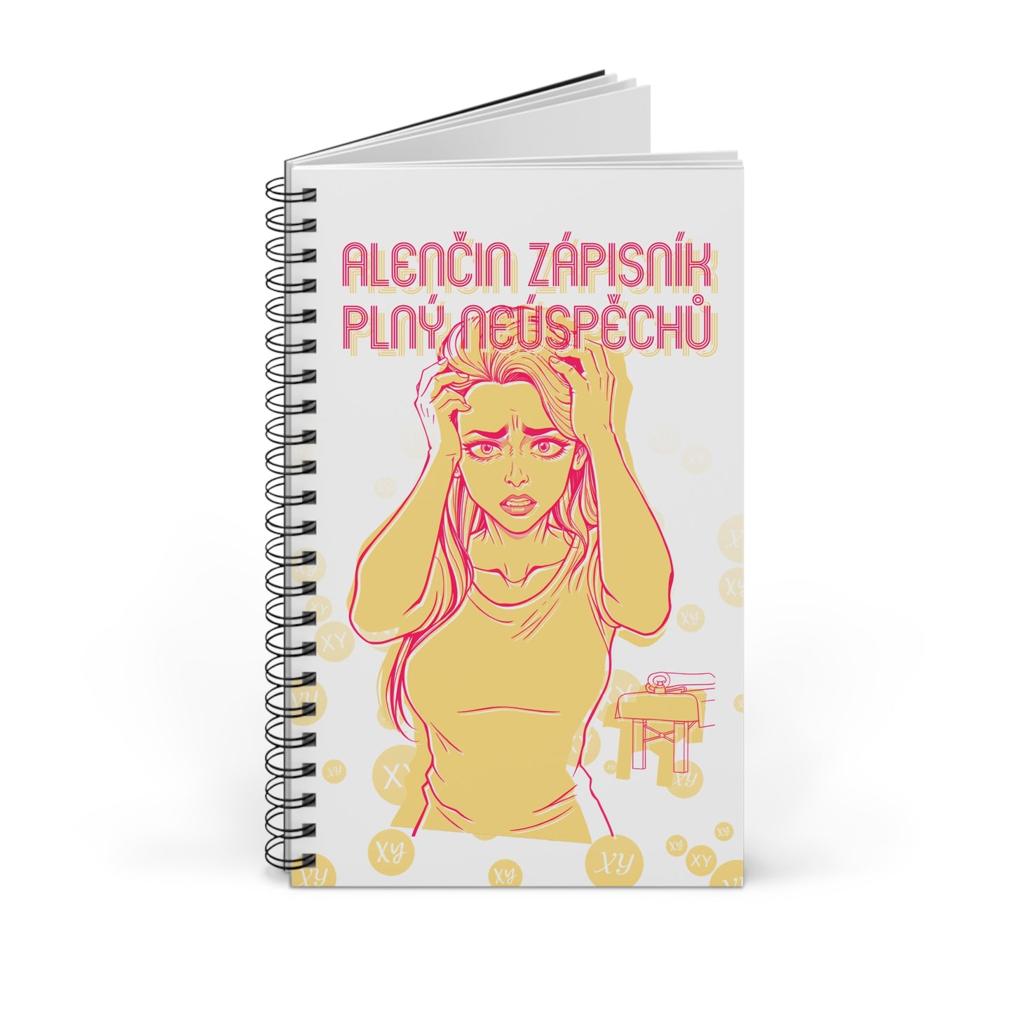 Zápisník pro masérku - Zápisník průšvihů pro masérku