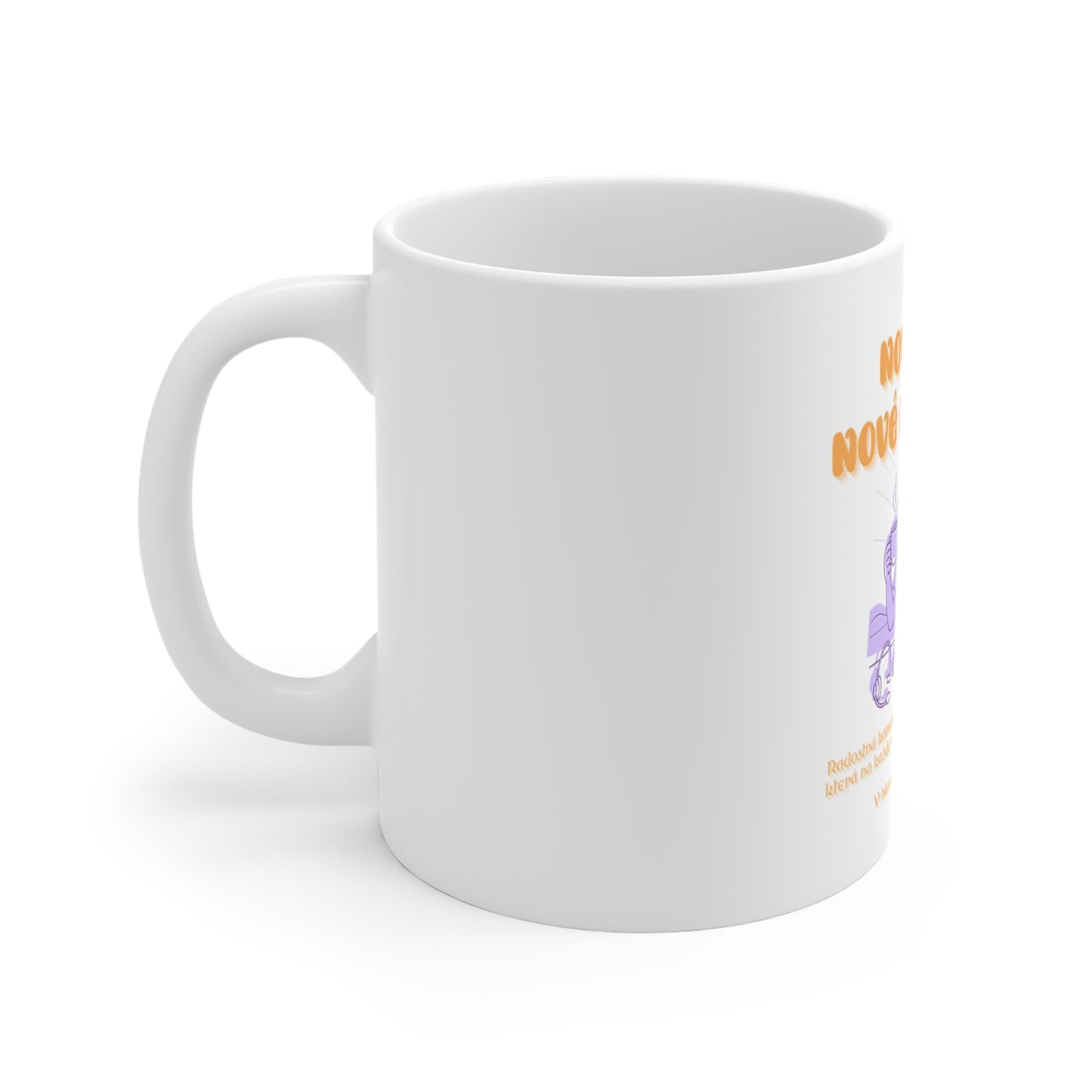 Hrneček pro helpdeskovou specialistku - Premiéra radostného rána helpdeskové specialistky