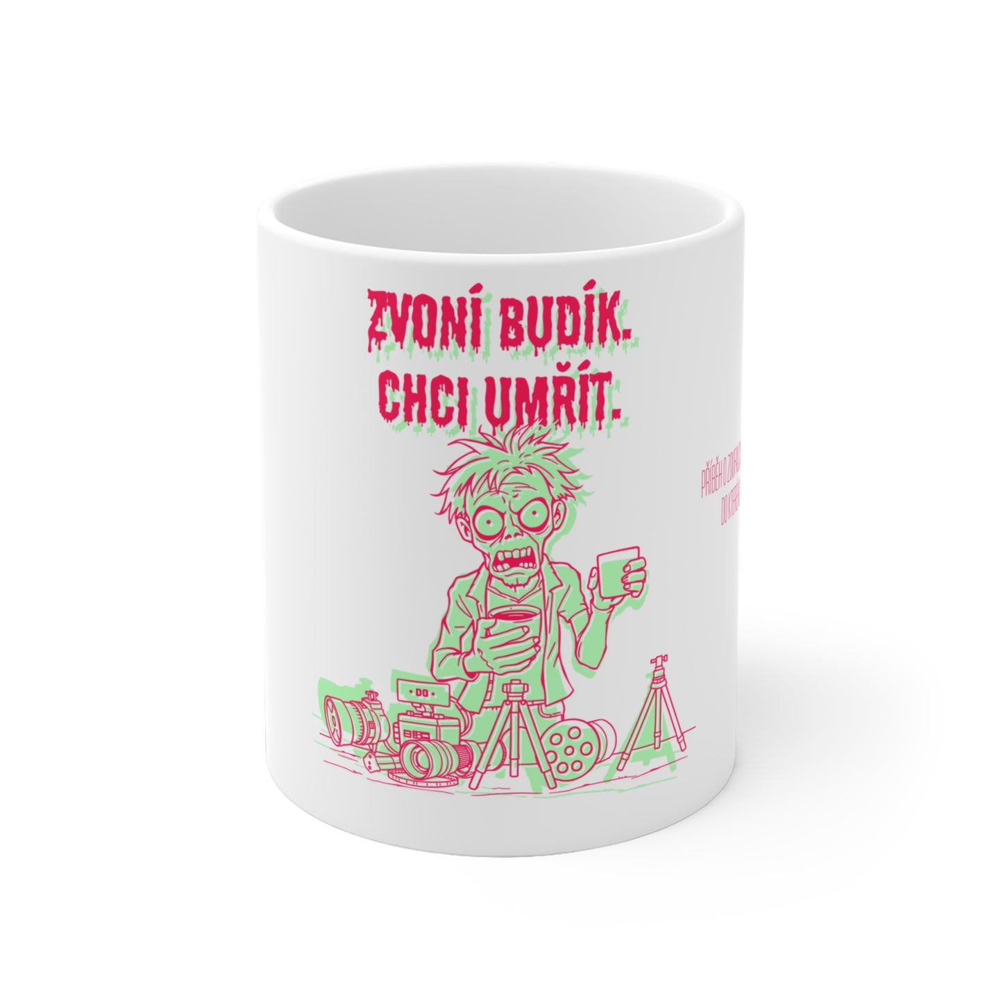 Hrnek pro kameramana - Bezvýchodné ráno kameramana