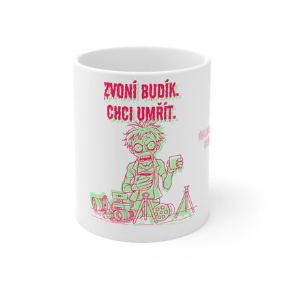 Hrnek pro kameramana - Bezvýchodné ráno kameramana