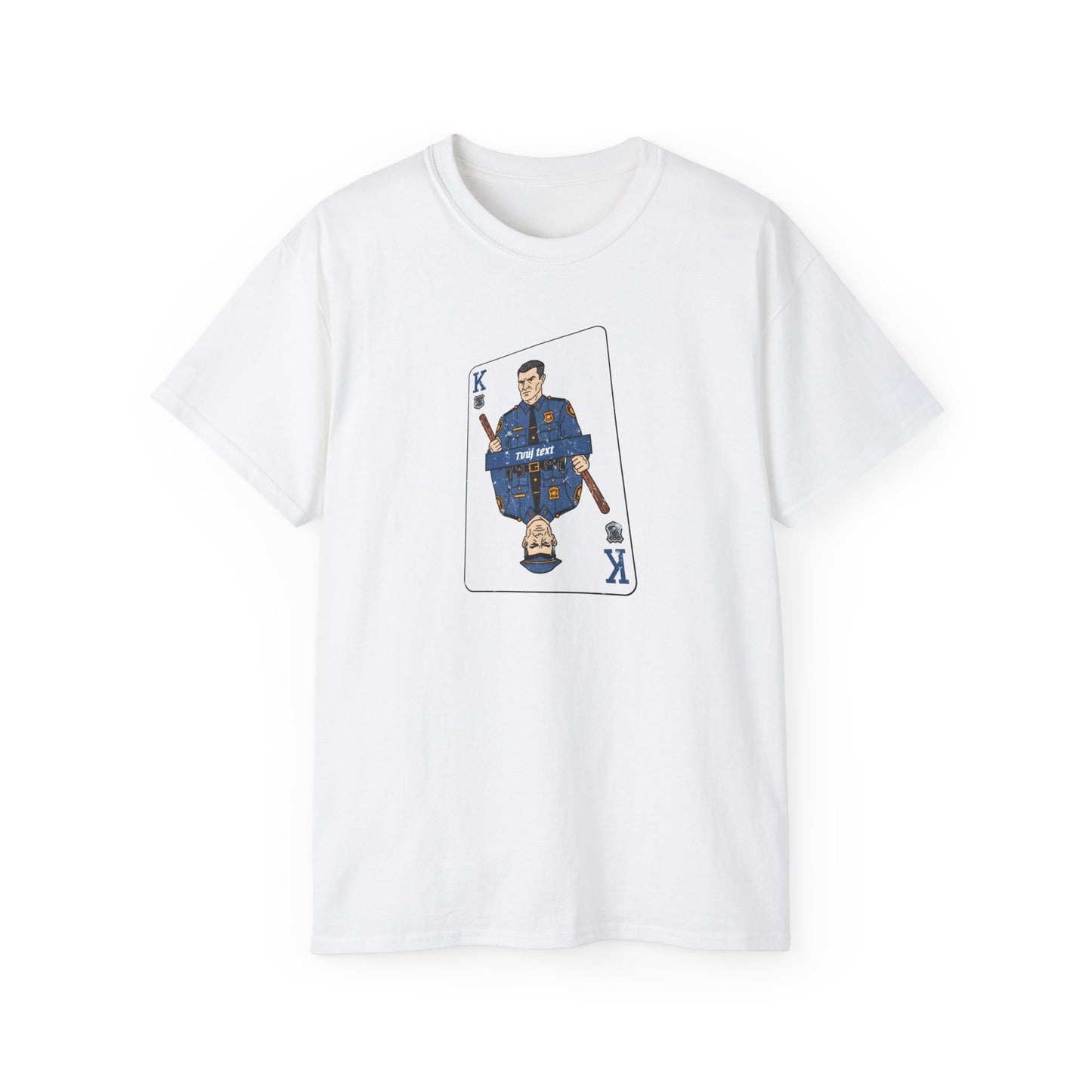 Tričko pro policistu - Pokerový král: Tričko pro policejního hrdinu