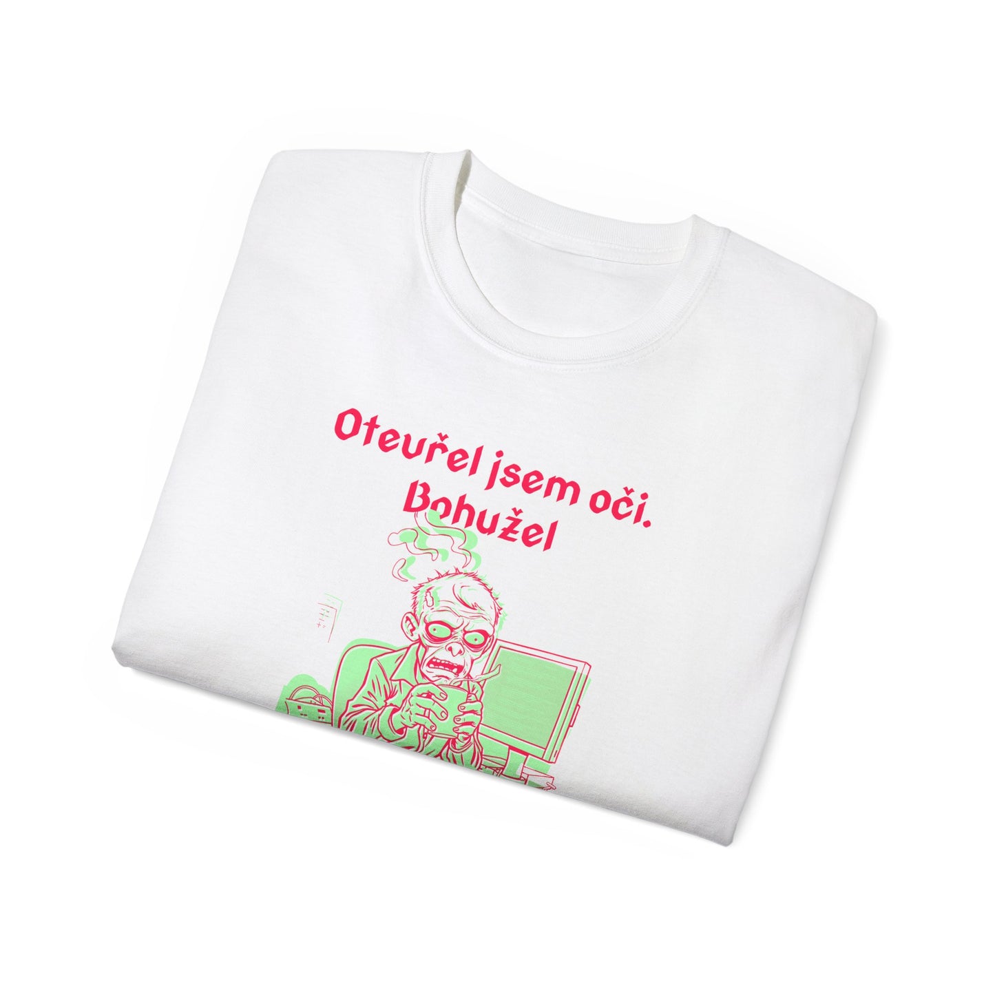 Tričko pro ajťáka - Sarkastické Ráno Ajťáka