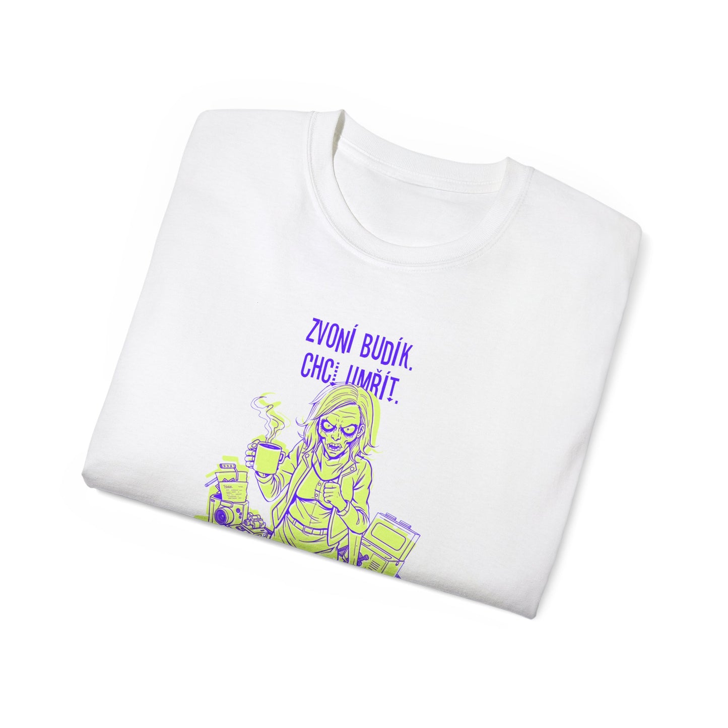 Tričko pro novinářku - Ranní Budík: Otázky Života