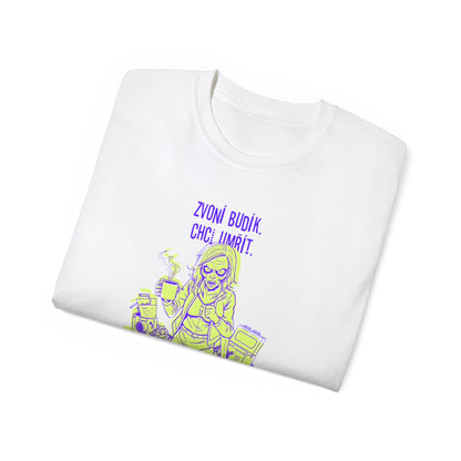 Tričko pro novinářku - Ranní Budík: Otázky Života