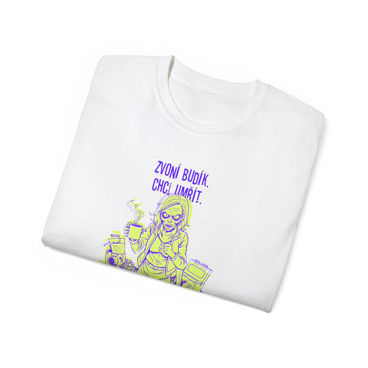 Tričko pro novinářku - Ranní Budík: Otázky Života